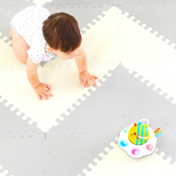 Skip*Hop Playspot Geo Foam Floor Tiles - Picture 1 of 9